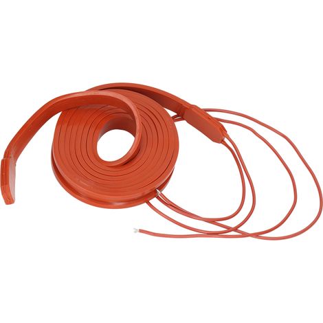 Bande chauffante en silicone étanche et flexible 220 V CA 150 W pour compresseur d'air (1/5)
