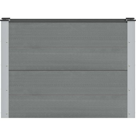 Maison Exclusive - Hochbeet Grau 100 x 30 x 72 cm