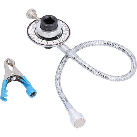 360°-Drehmomentwinkelmesser 1/2"-Antrieb Rotationsprüfer Messwerkzeug Universal (1/5)