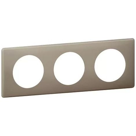 Legrand 066723 - Piastra Céliane - verniciata a polvere - 3 posizioni - arenaria