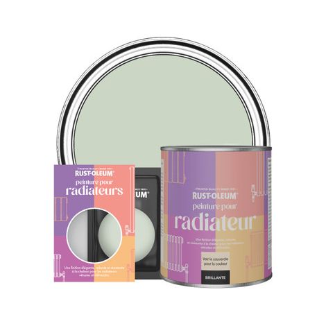 Peinture pour Radiateur, Finition Brillante - Vert Laurier (1/3)