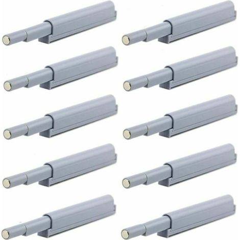 Chiusure magnetiche push-to-open. Le chiusure magnetiche push-open aprono e chiudono la porta con una semplice pressione. 8,21,241 cm (10 pezzi)
