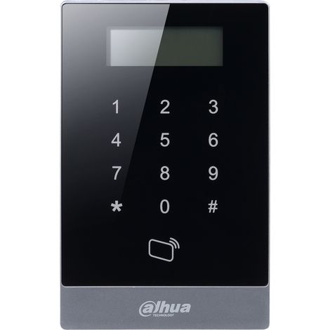 ASI1201A-D - Lector autónomo con pantalla táctil, tarjeta de 125 kHz, contraseña