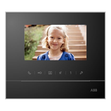 Welcome M Ecran Couleur 4.3 Mains Libres-Noir 2TMA210050B0001 ABB M22311-B