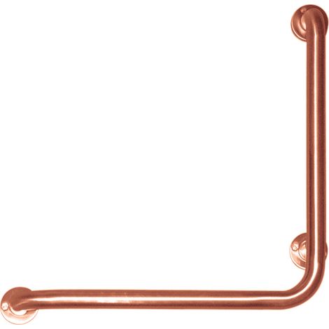 Presto Barra de apoyo ángulo inox cobre envejecido (1/2)