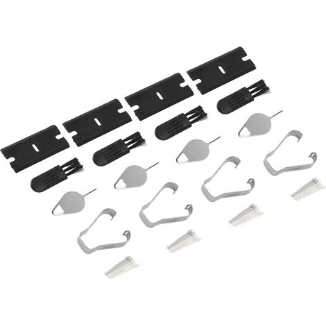 4 Embouts de Stylet Compatibles Galaxy Tab S9 S9+ S9 Ultra S9 FE - Jeu de Rechange Doux Blanc Gris (1/5)