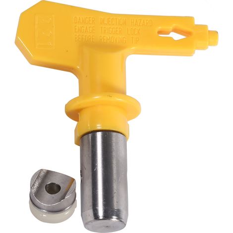 Buse de pistolet à peinture sans air en acier au tungstène réversible 221 pour jardin et maison, accessoire robuste (1/5)