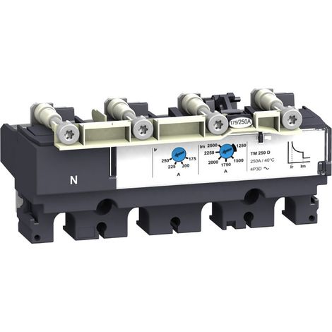 DECLENCHEUR TM160D 4P4D POUR DISJONCTEUR NSX250 - LV431452