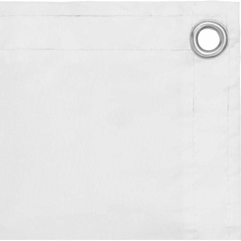 Maison Exclusive - Toldo para balcón tela oxford blanco 90x400 cm (1/5)