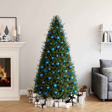 Ensemble de boules de Noël 100 pcs Bleu (1/5)