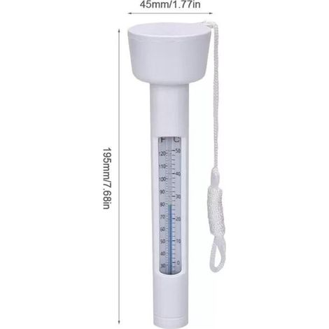 Thermomètre Flottant pour Piscine Équipement de Nettoyage, Précision (1/3)