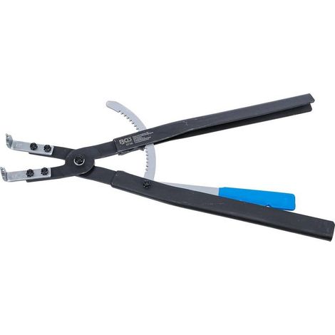 Pince pour Circlips Coudée 500 mm - Circlips Intérieurs - Précision et Robustesse, Acier, Zones Difficiles - D-Work (1/5)