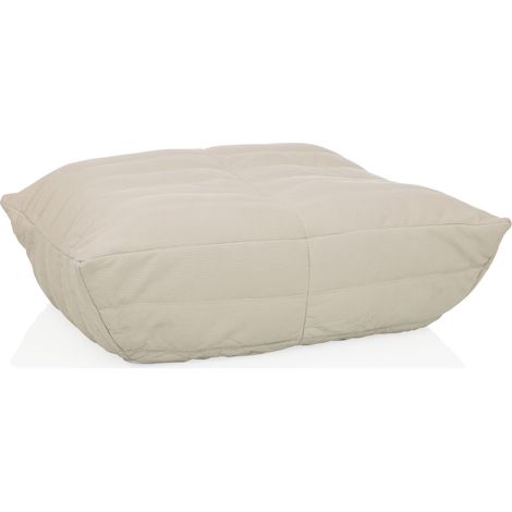Polsterhocker / Fußhocker Sitzolo Podi Cord Stoff beige hjh LIVING (1/5)
