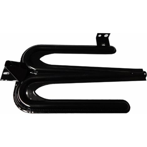 BRUCIATORE NERO SMALTATO PER FORNO GAS SMALVIC 37cm
