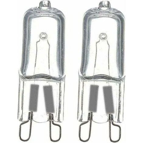 Lampadina G9, lampada alogena G9 dimmerabile, luce bianca calda, 40 W, 1000 lumen, (2 pezzi) (1/5)