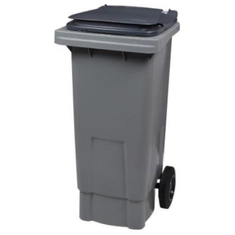 Conteneur 2 roues Korok - 80l sans barre - gris / gris (1/3)