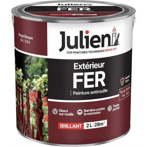 Pintura julien anti-rust lista para usar protección UV