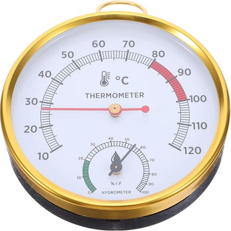 Saunathermometer und Hygrometer wasserdichtes und