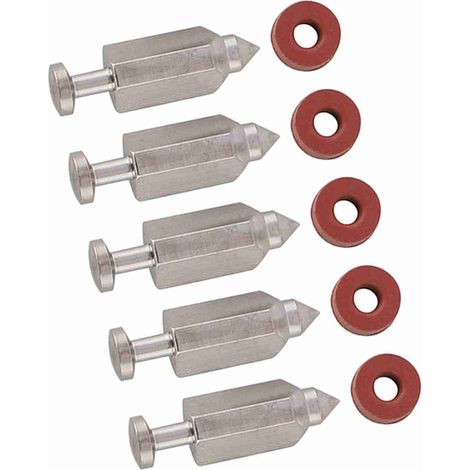 5 pièces kit entretien aiguille siège joint carbu pour 398188 (1/5)