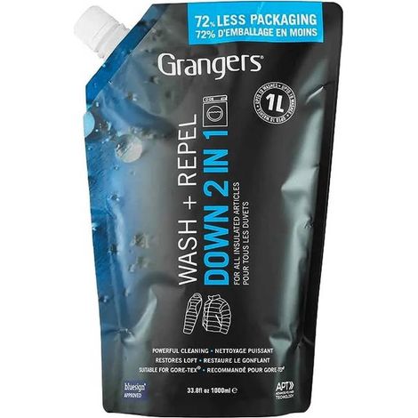 Producto de limpieza Grangers wash + repel down 1l repelente duradero (1/2)