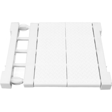 Étagère de rangement réglable à tension pour placard, largeur 24 cm, pour armoire/penderie, 30 à 40 cm / 11,81 à 15,75 pouces (1/5)
