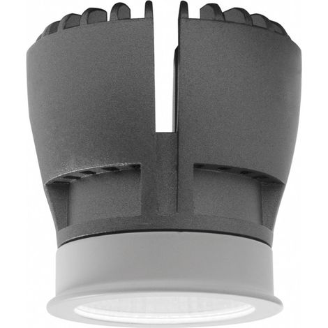 Plafonnier encastré NOK LED COB 7W 675lm CRI80 3000K 40º - Blanc