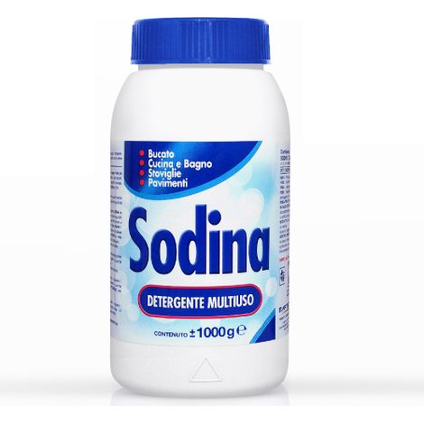 Soude granule'e Sodine 1 kg carbonate de sodium en poudre cristalline blanche de'tergent polyvalent granulome'trie 0,16 1,00 mm