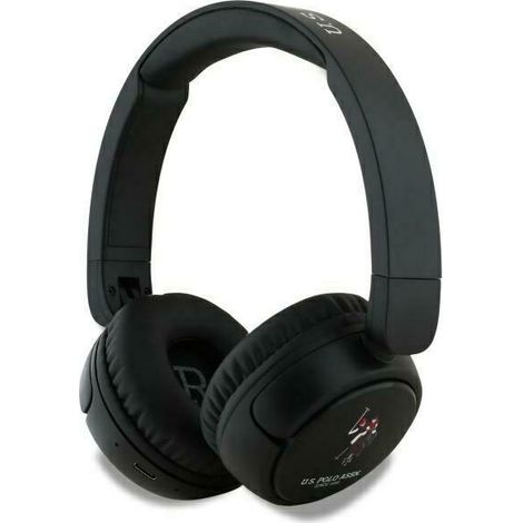 Cuffie Bluetooth on-ear US Polo DH Color Logo nere
