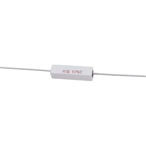 416991 Résistance de puissance 0.1 Ω sortie axiale 5 W 10 % 1 pc(s)