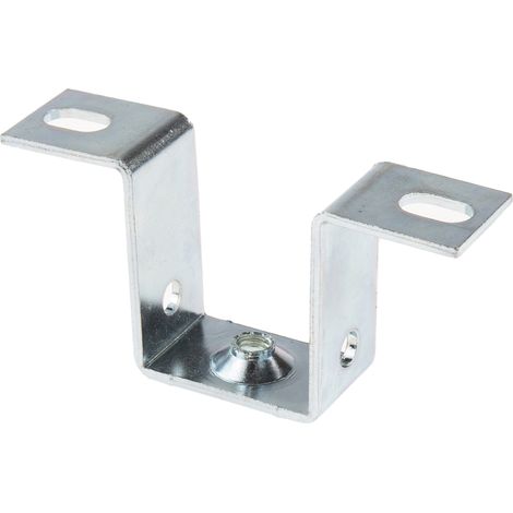 Support carré RS PRO pour Rail DIN omega ( Prix pour Paquet de 10 )