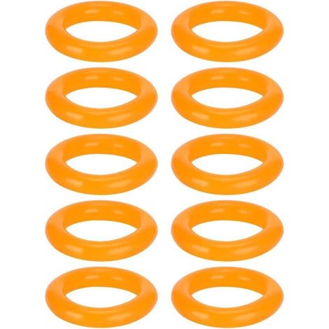 10 Stück Spulenringe, Spulenwickler für Nähmaschinen, Gummiring alter Bauart, Spulenwickler-Radring für Nähmaschinen [Außendurchmesser 3,7 cm] Nähfüße (1/4)