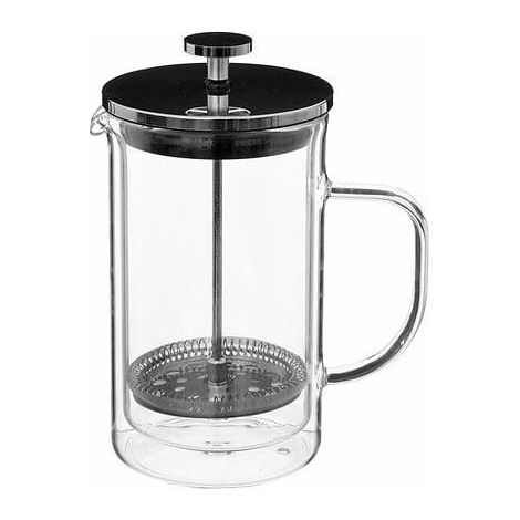 Cafetière Cléa 600 ml en verre à double paroi
