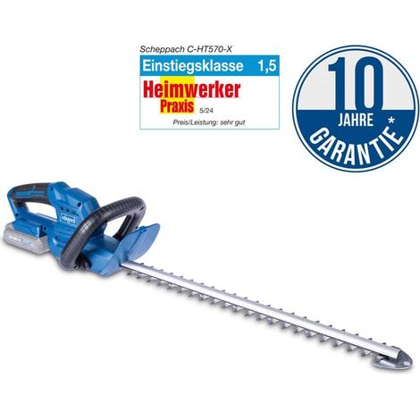 Scheppach C-HT570-X Heckenschneider blau 20 Volt Akku (1/9)