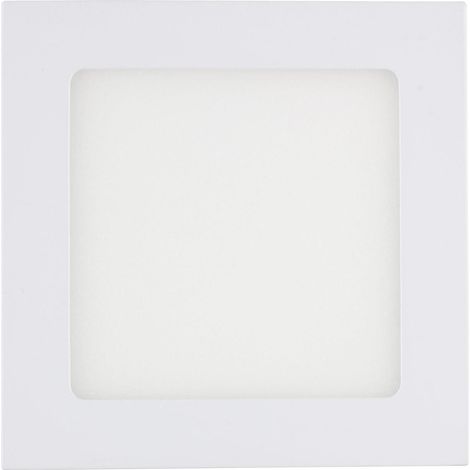 Placa LED 18W Cuadrada SuperSlim Corte 205x205 mm 3000K Blanco Cálido