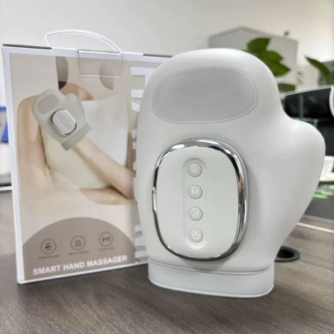 TrAdE Shop Traesio - Massaggiatore Elettrico Per Mani Con Calore Compressione 5 Livelli Regolabili 3 Modalità - (1/5)