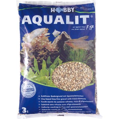 Hobby Aqualit, Bodengrund für Aquarien, 3 Liter