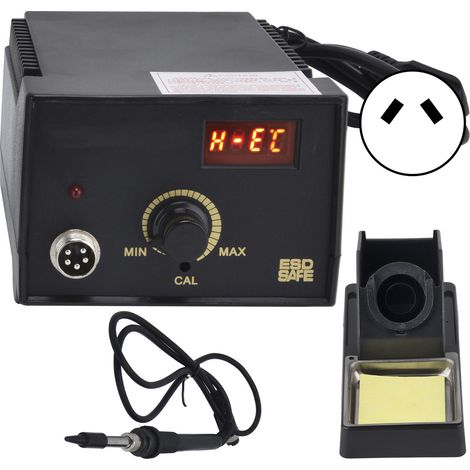 Station de soudage numérique réglable avec contrôle de température pour usage domestique - Prise AU 250V (1/5)