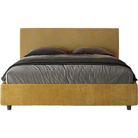 Letto Matrimoniale 160x190 cm Senza Rete Arla Norris 08 Era 06 (1/5)
