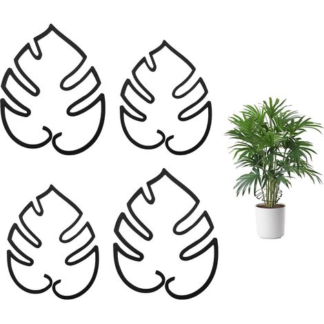 Supporti per piante a foglia di Monstera, confezione da 4 tutori per piante rampicanti a foglia di Monstera, accessorio per la crescita di piante da interno (1/5)