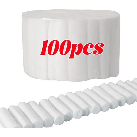 Rotoli di cotone dentale, materiale ad alta purezza, applicazioni versatili, 0,8x3,8cm-1 (1/2)