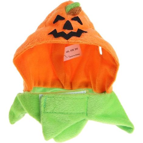 MIMOSON-New Pet Headgear Halloween Pumpkin Hat, Cat Kitten Puppy Costume Cosplay Products Very Practical And PopularDurable (1/5)