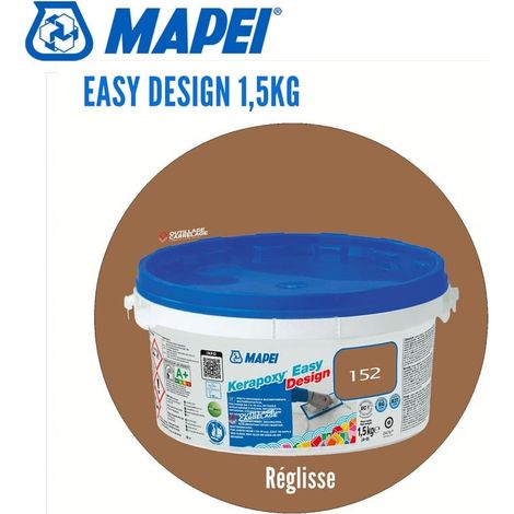 Joint époxy Kerapoxy Easy Design MAPEI 152 Réglisse - 1,5 Kg
