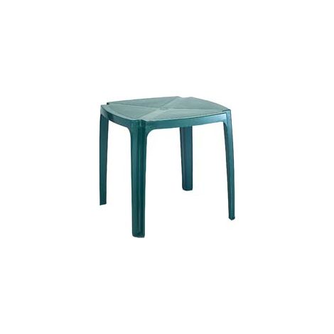 TAVOLO DA GIARDINO 75X75 VERDE CM.75X75X72H.  cm.75x75x72h.  peso kg.5,9