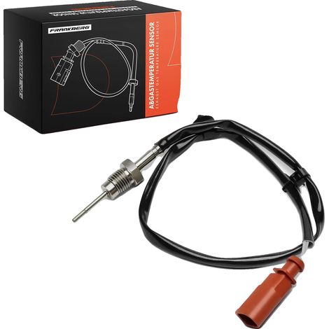 Sensor de temperatura, Longitud: 624 mm, Longitud del cable: 579 mm, Tamaño de la rosca: M14 x 1.5, Número de contactos del conector: 2, Tamaño de la llave: 17 mm (1/4)