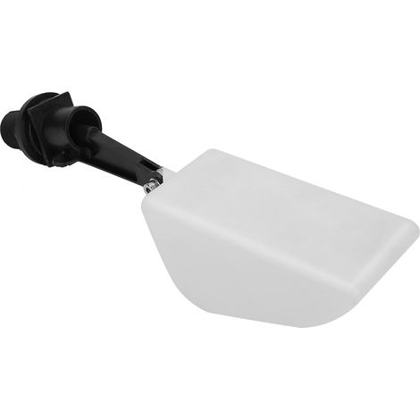Abreuvoir flottant triangulaire en plastique blanc pour vaches et moutons (1/5)