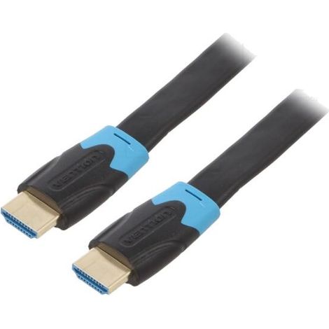 Cable HDMI 1.4 prise male des deux cotes 3D 10m - Noir