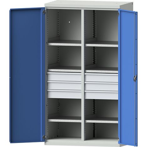 eurokraft pro, Armoire pour charges lourdes en acier, 6