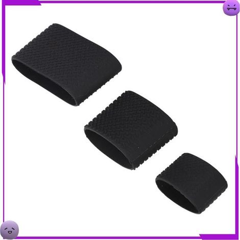 Bandes de tondeuse - Pack 3 - Silicone antidérapant - Résistant à l'usure - Absorption des chocs (1/4)