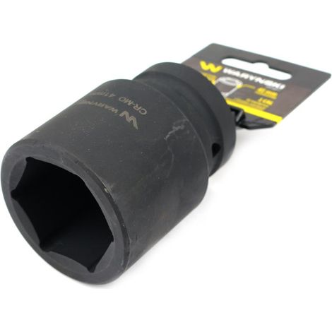 Sechskant-Kraft-Stecknuss 1" lang. 41 mm. CrMo. DIN 3129 Waryński (1/2)