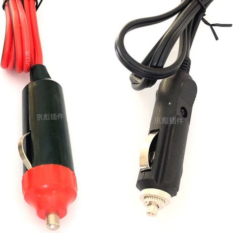 12V/24V Car Cigarette Lighter Connector with Brand New Pure Copper Wire Plug